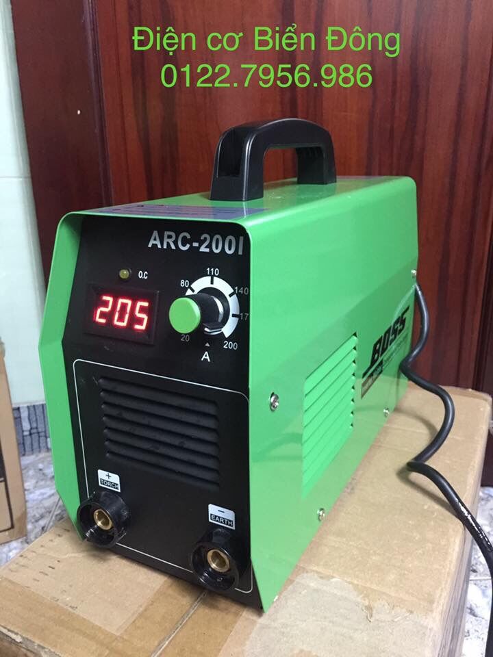 Tặng bó 20 que máy hàn điện tử boss zx7-200g inverter mới cao cấp
