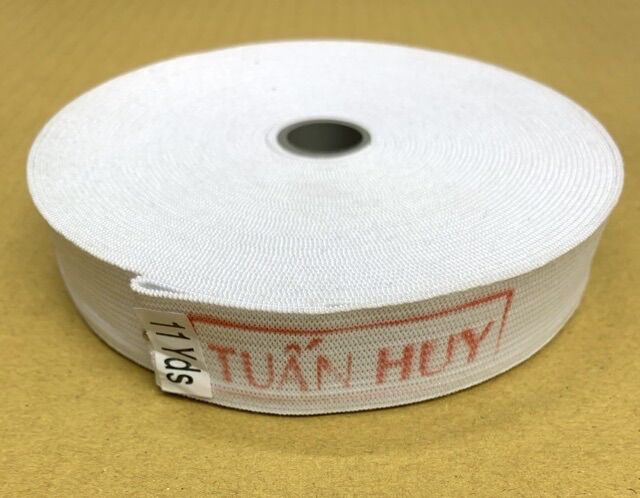 Cuộn 10m Thun tốt Tuấn Huy, nhiều size trắng, đen.
