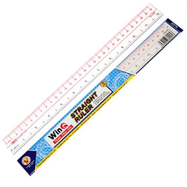 Combo 2 cây thước nhựa dẻo winq 15cm/20cm/30cm