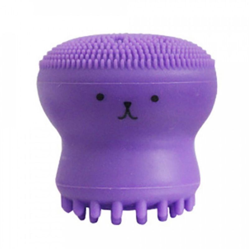 [ Rẻ HCM] Cọ rửa mặt bạch tuộc silicon - Cọ rửa mặt giúp da giảm mụn