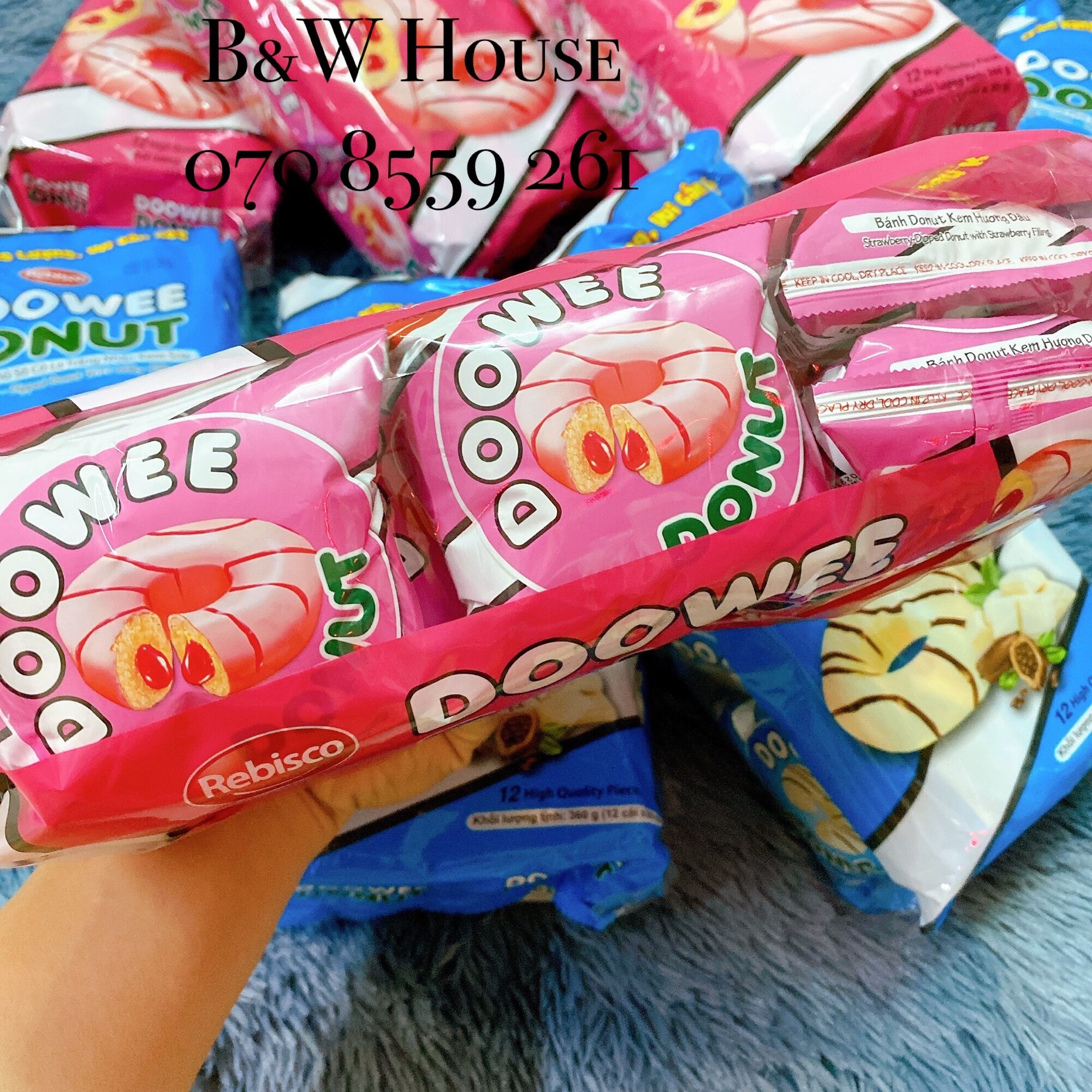 [HCM]Bánh Doowee  Donut 360g ( 12 x 30g )