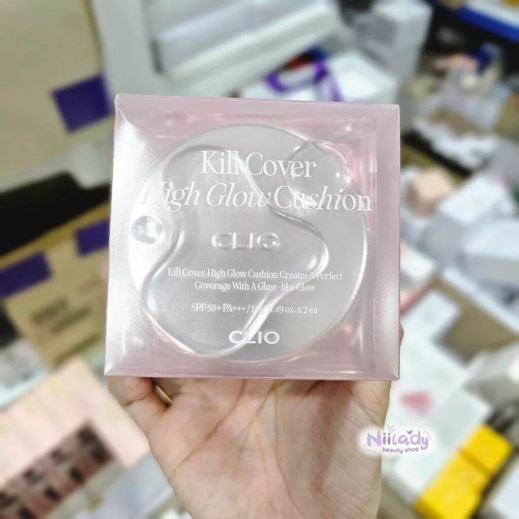 Phấn nước Clio Kill Cover Founwear Cushion All New / Kill Cover Glow Fitting / Kill Cover Fixer Cushion / Cica Serum Cushion