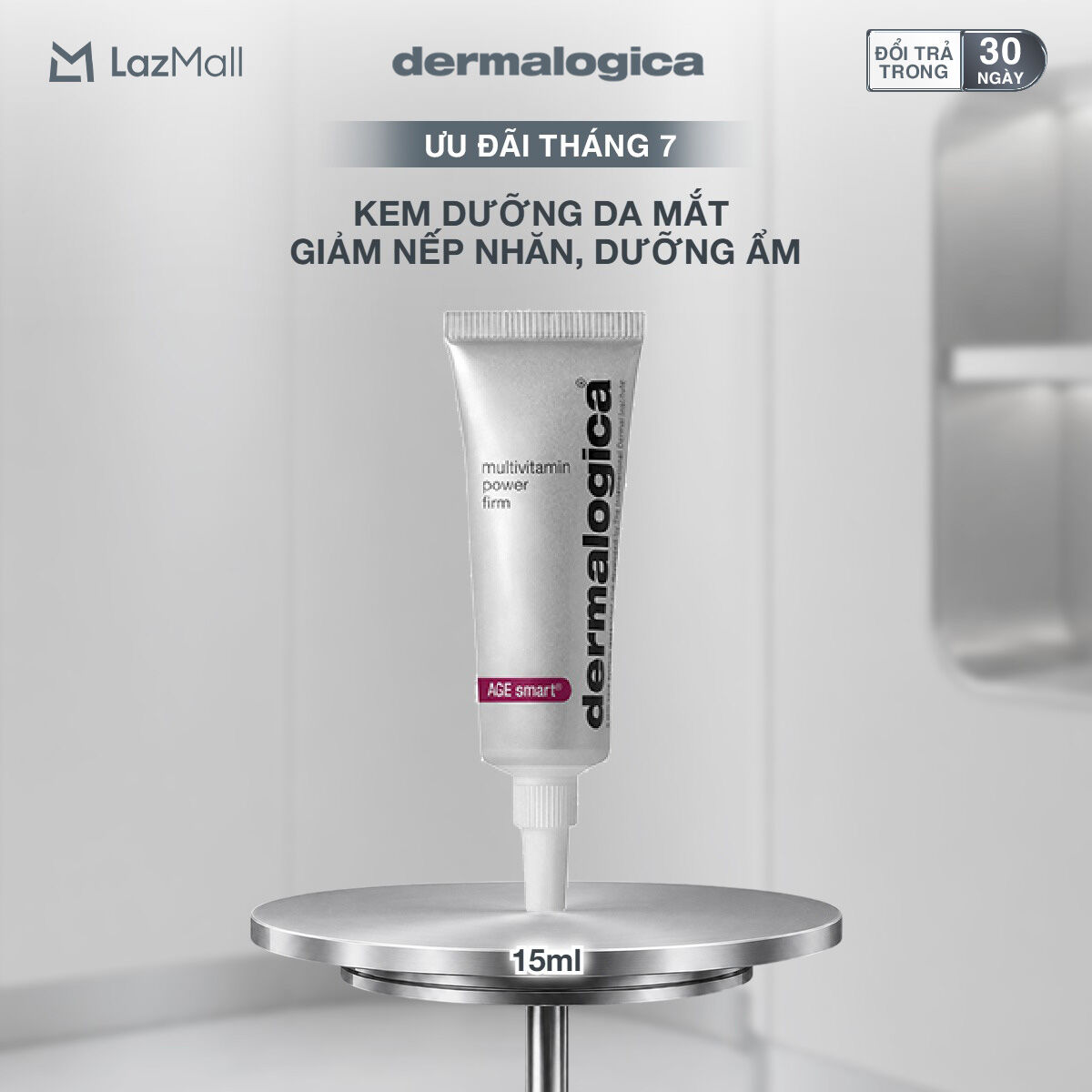 Kem mắt Dermalogica Multivitamin Power Firm làm săn chắc, ngừa nếp nhăn