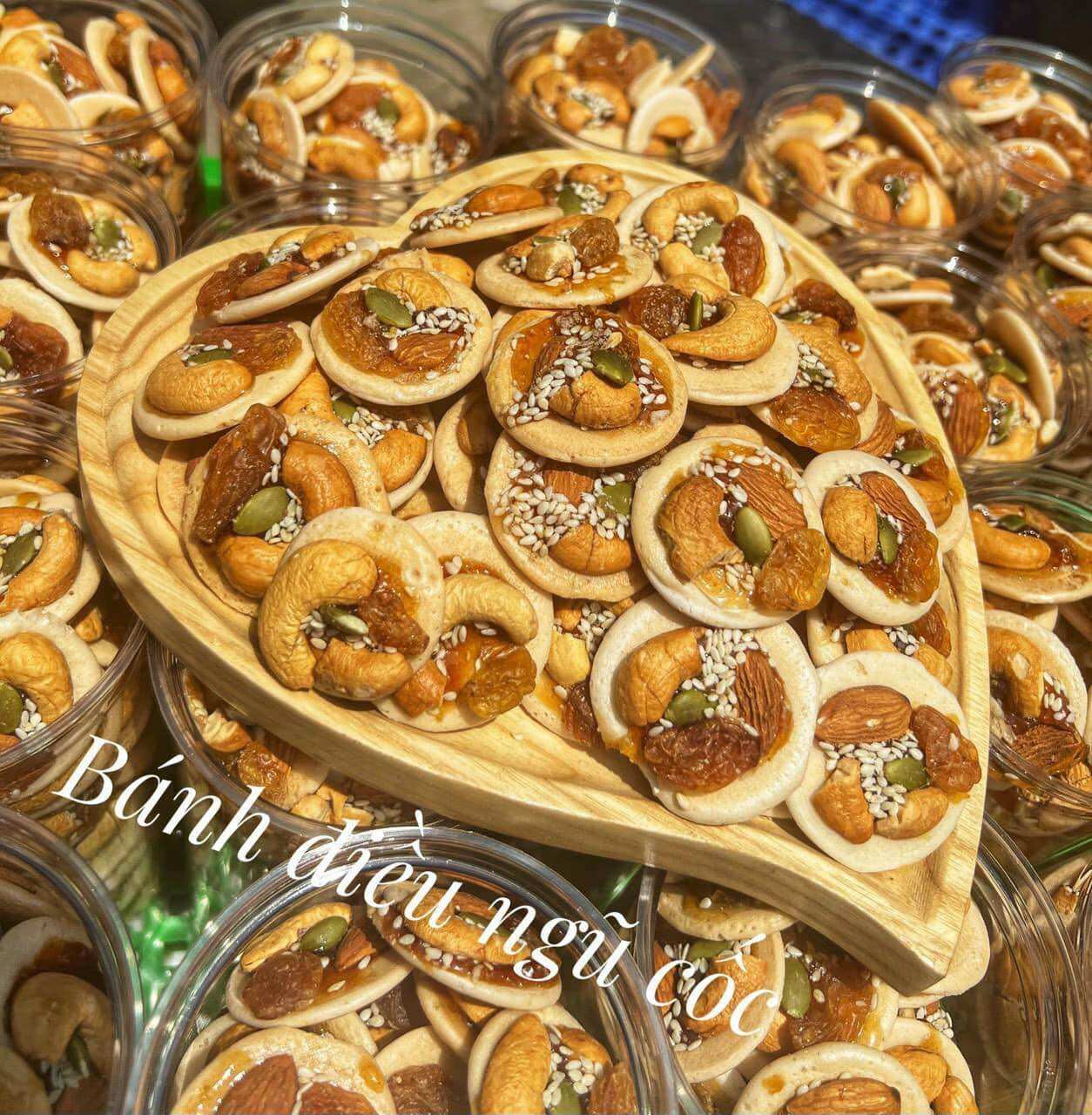 Bánh điều ngũ cốc hủ 450G - bánh đồng tiền hạt dinh dưỡng