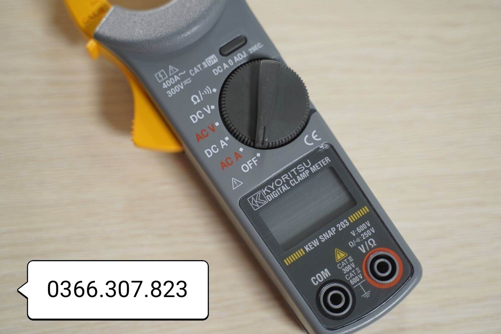 Ampe kìm đo dòng AC/DC KewSnap Kyoritsu KN203 (400A)
