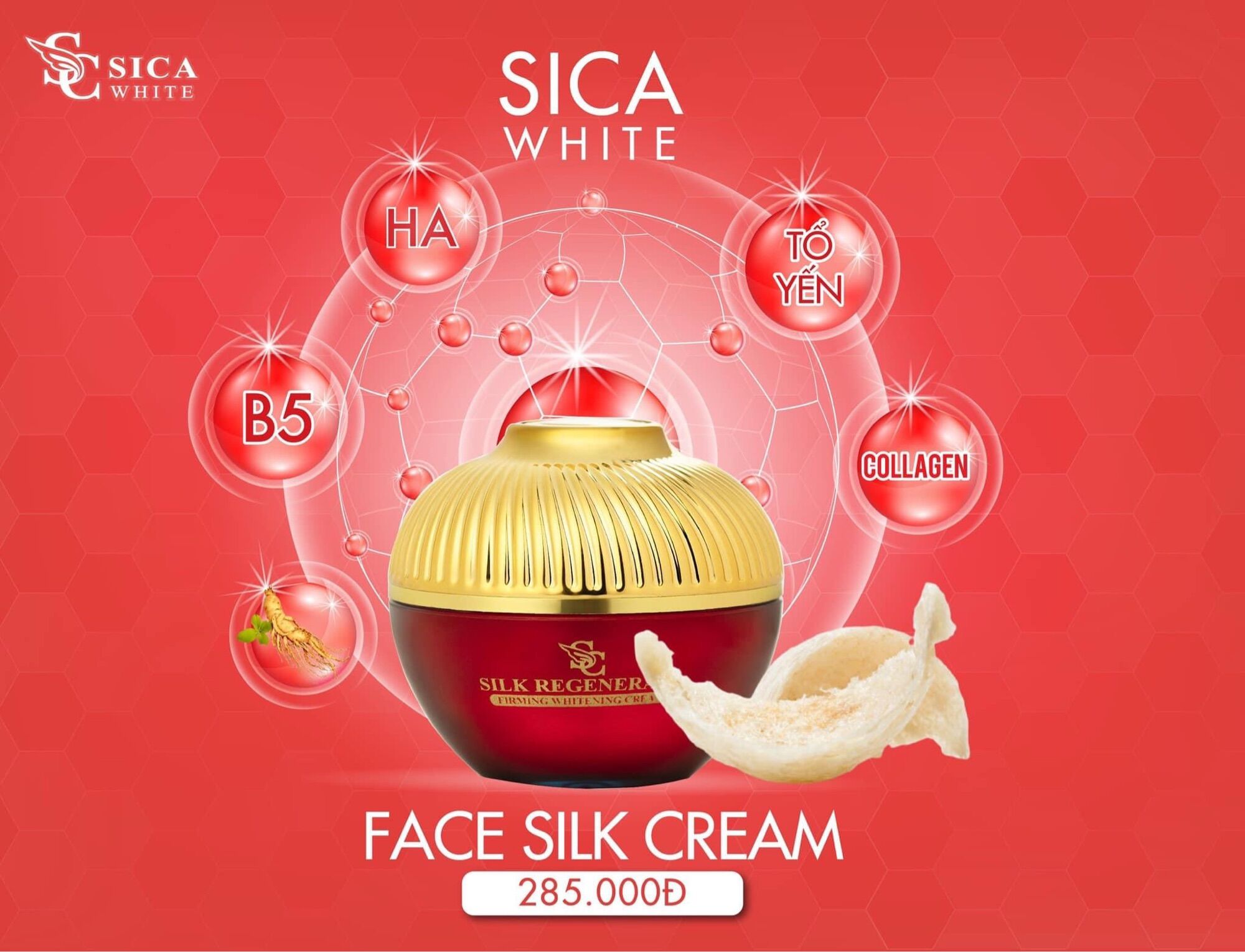 [HCM]FACE LỤA CAO CẤP SICA WHITE