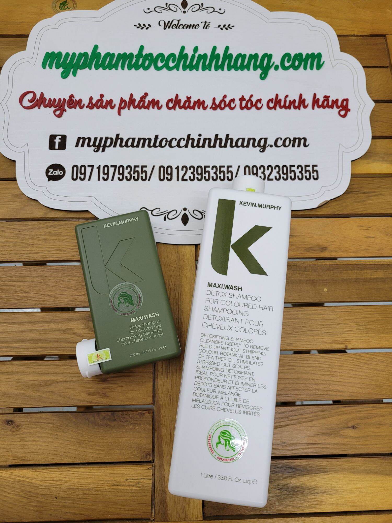 0dầu gội kevin murphy maxi wash detox thải độc 250ml - 1000ml