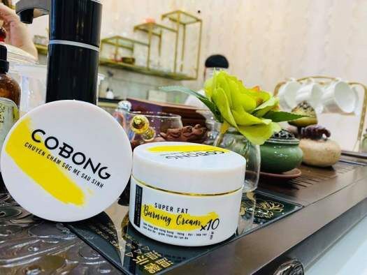 Thanh Lý Kem tan mỡ Cô Bông - tặng thước dây