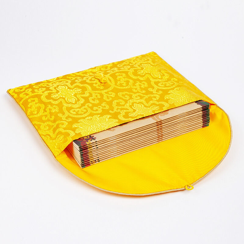 yb ge Double Thickened Scripture Bag Package Scripture Bag Large Size Book Bag Book Cloth Buddhist Scripture Bag Sub-Buddha Scripture Bag Pericardium Meridian Was Bag Buggy Bag Sutra Copy Scripture ben shou Copy Buddhist Scriptures Red Cloth