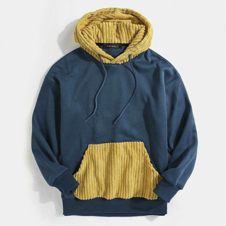 Áo Hoodie phối màu độc lạ thời trang