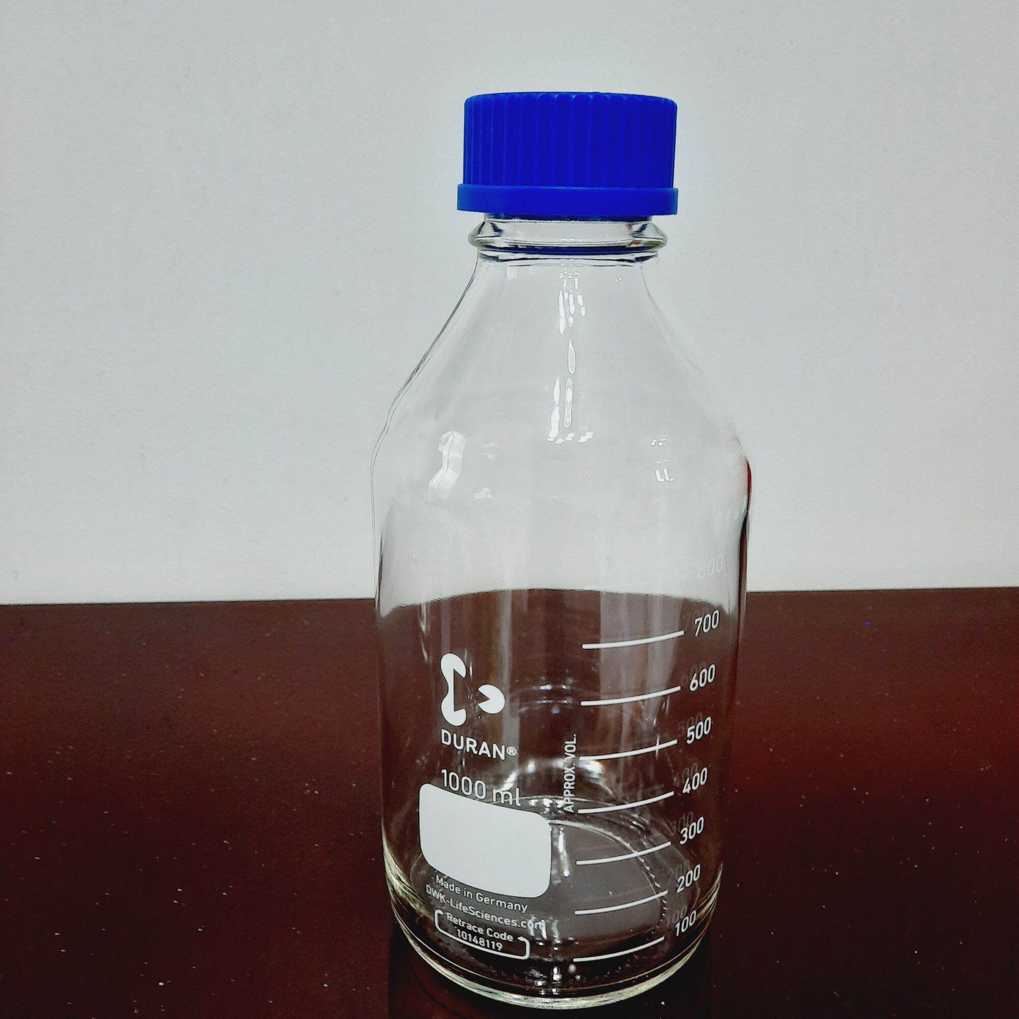 Chai trung tính trắng nắp vặn xanh 100 250 500 1000ml