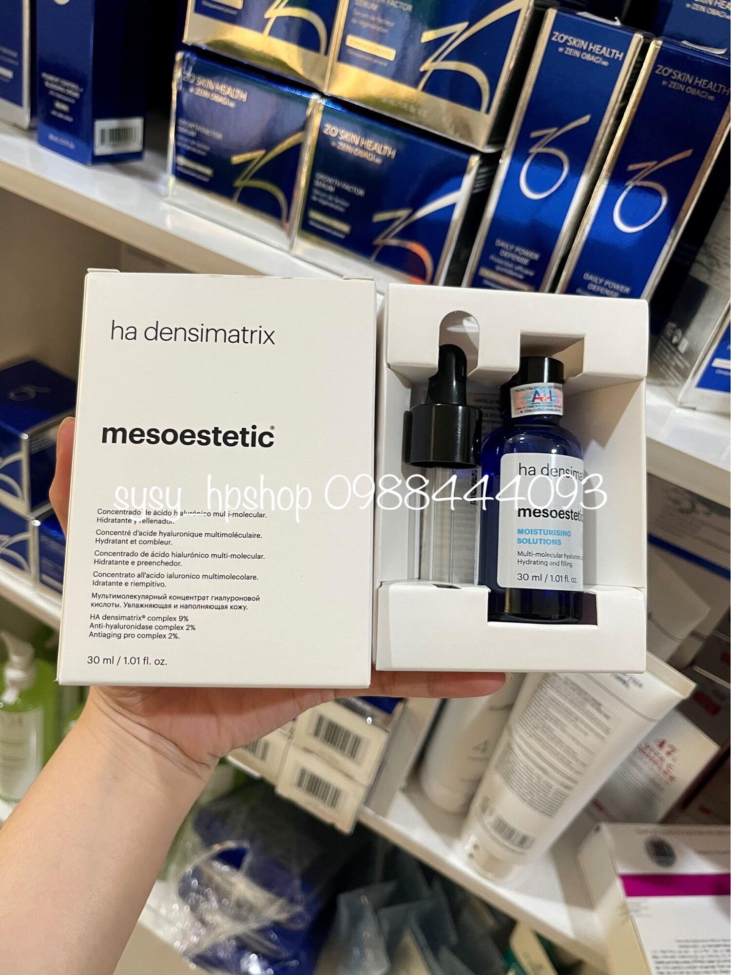 Serum cấp nước Mesoestetic HA Densimatrix 30ml