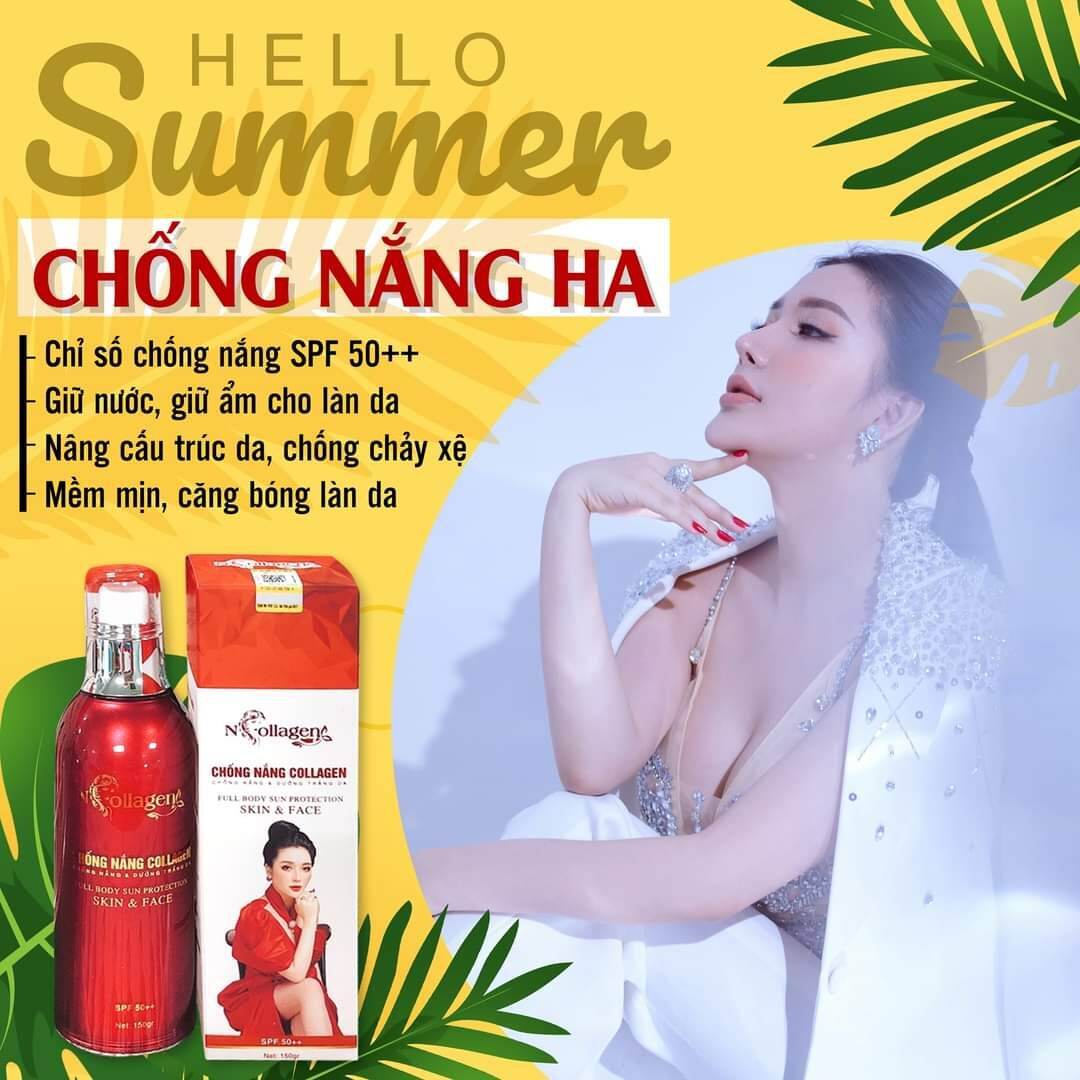 KEM CHỐNG NẮNG HA NCOLAGEN