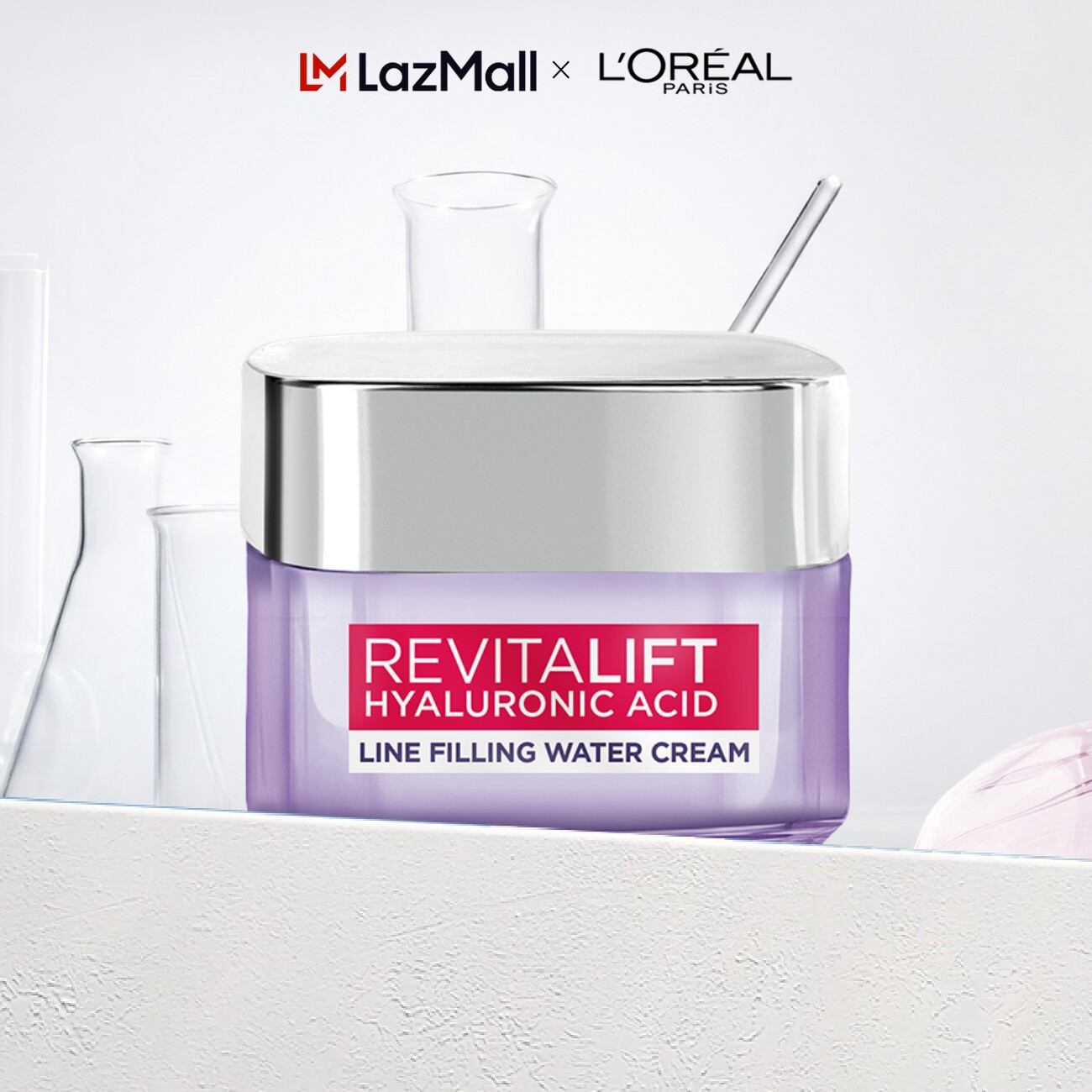 Kem dưỡng siêu cấp ẩm căng mịn da L'Oreal Paris Revitalift Hyaluronic Acid 50ml