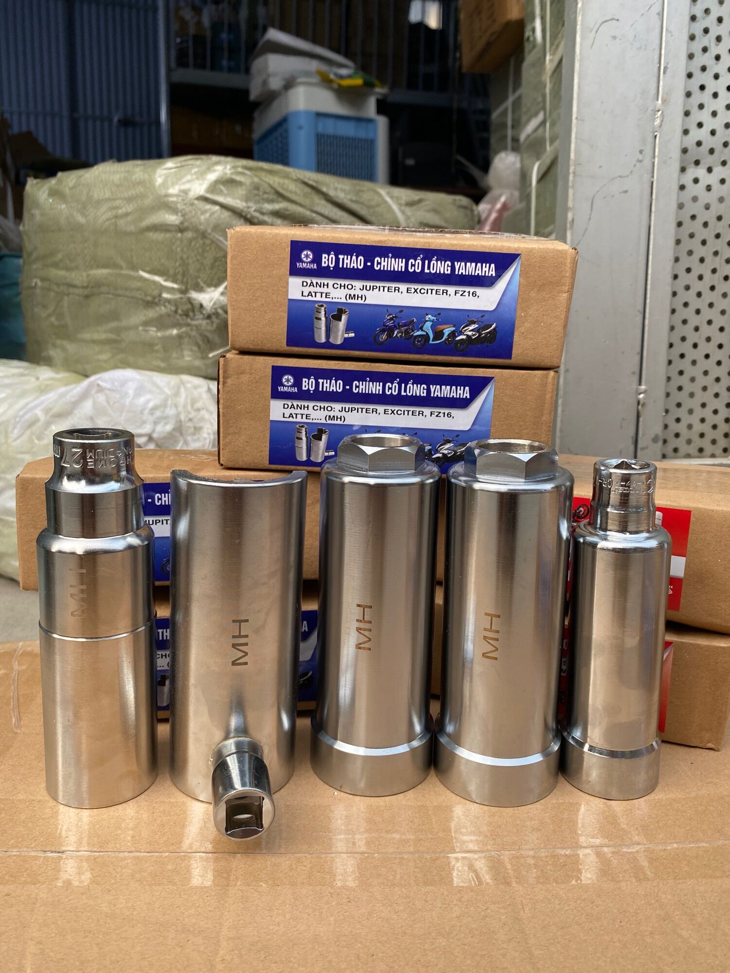 Khẩu bắn cổ lồng thương hiệu mh, mở tán cổ tất cả dòng xe honda, yamaha cao cấp - hàng có sẵn
