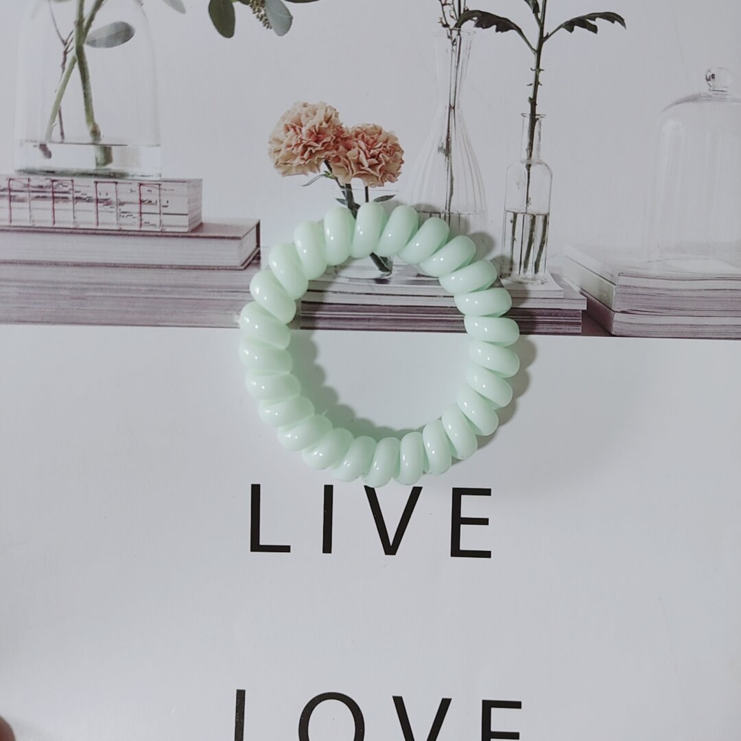 Cột tóc lò xo,cột tóc lò xo màu dễ thương