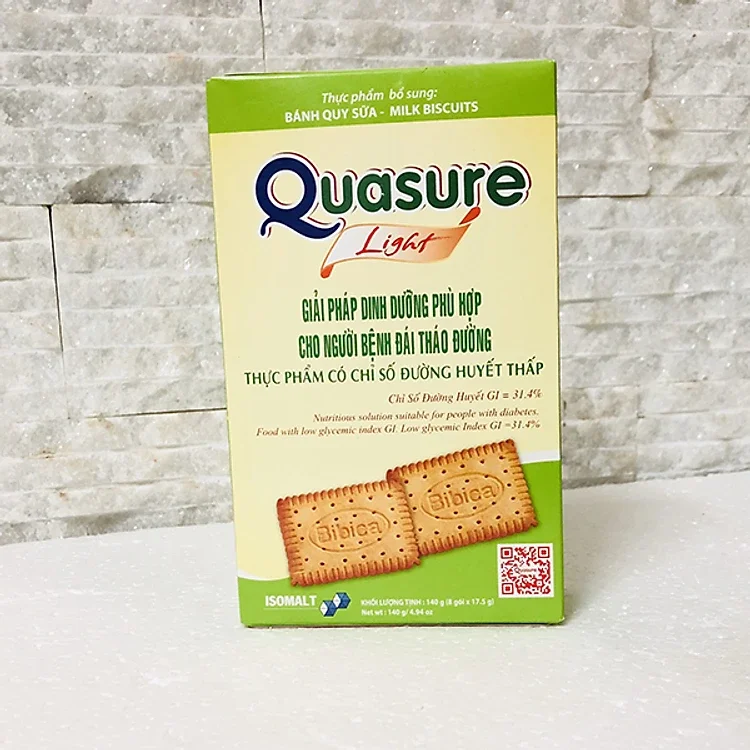 Bánh quy quasure bibica cho người tiểu đường