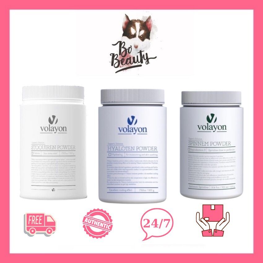 Mặt nạ Volayon Spinnem , Hyaloten , Stoquiren Powder