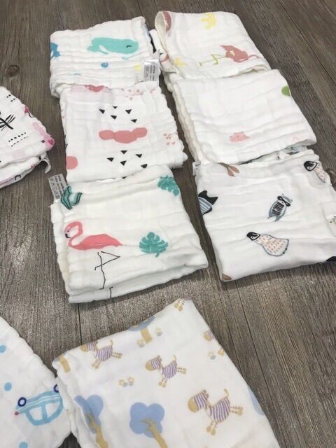 Khăn xô, khăn sữa 6 lớp rửa mặt loại dày