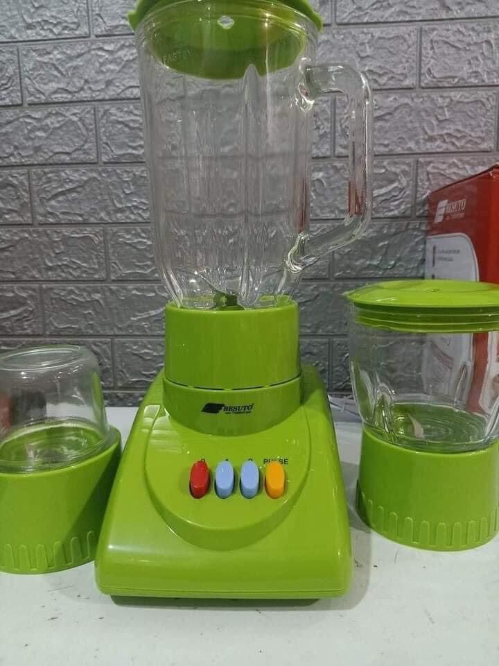 Bộ máy xay sinh tố 3 cối thuỷ tinh besuto