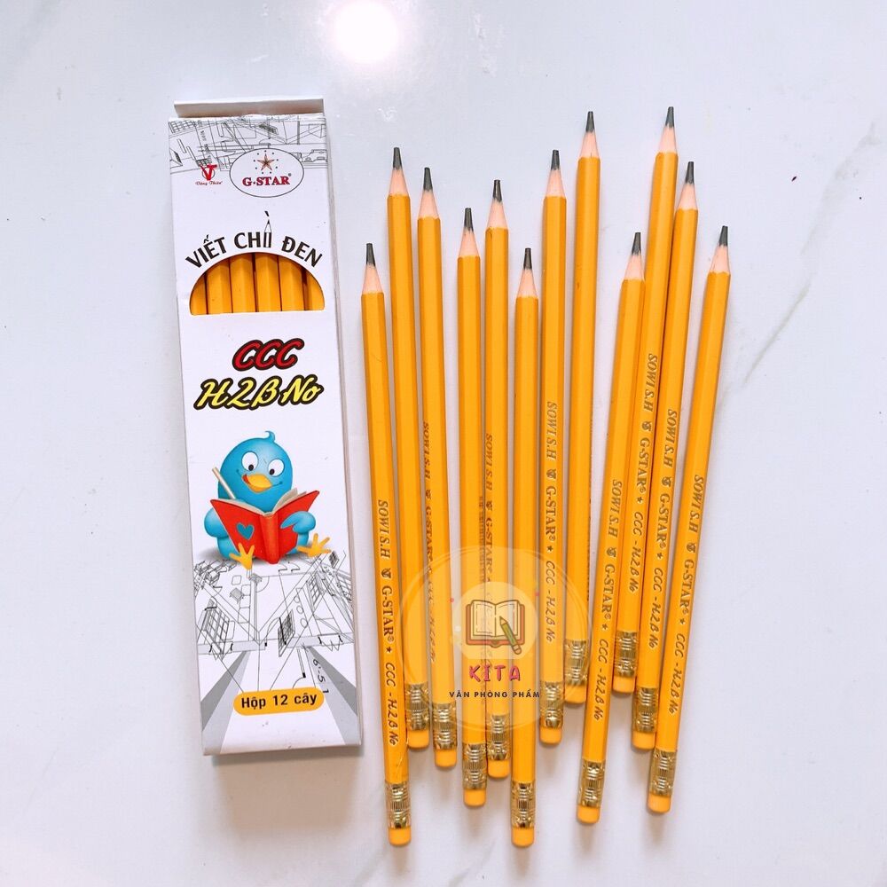 Bút chì HB CCC (hộp 12 cây)