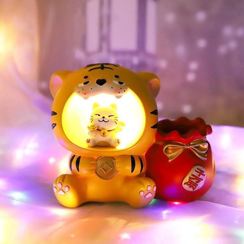 Đèn ngủ con hổ - decor trang trí