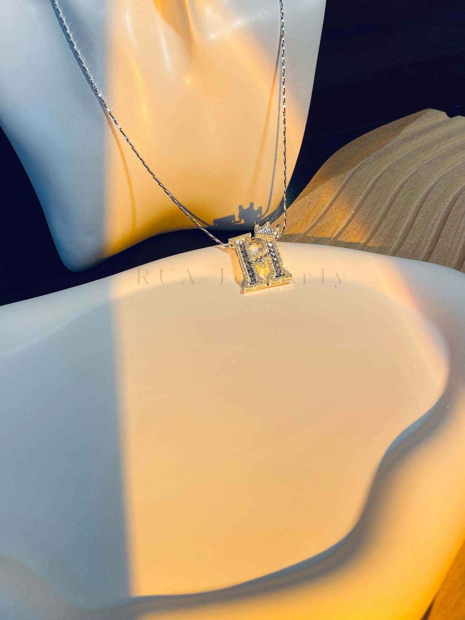 DÂY CHUYỀN CHỮ H BẠC CAO CẤP