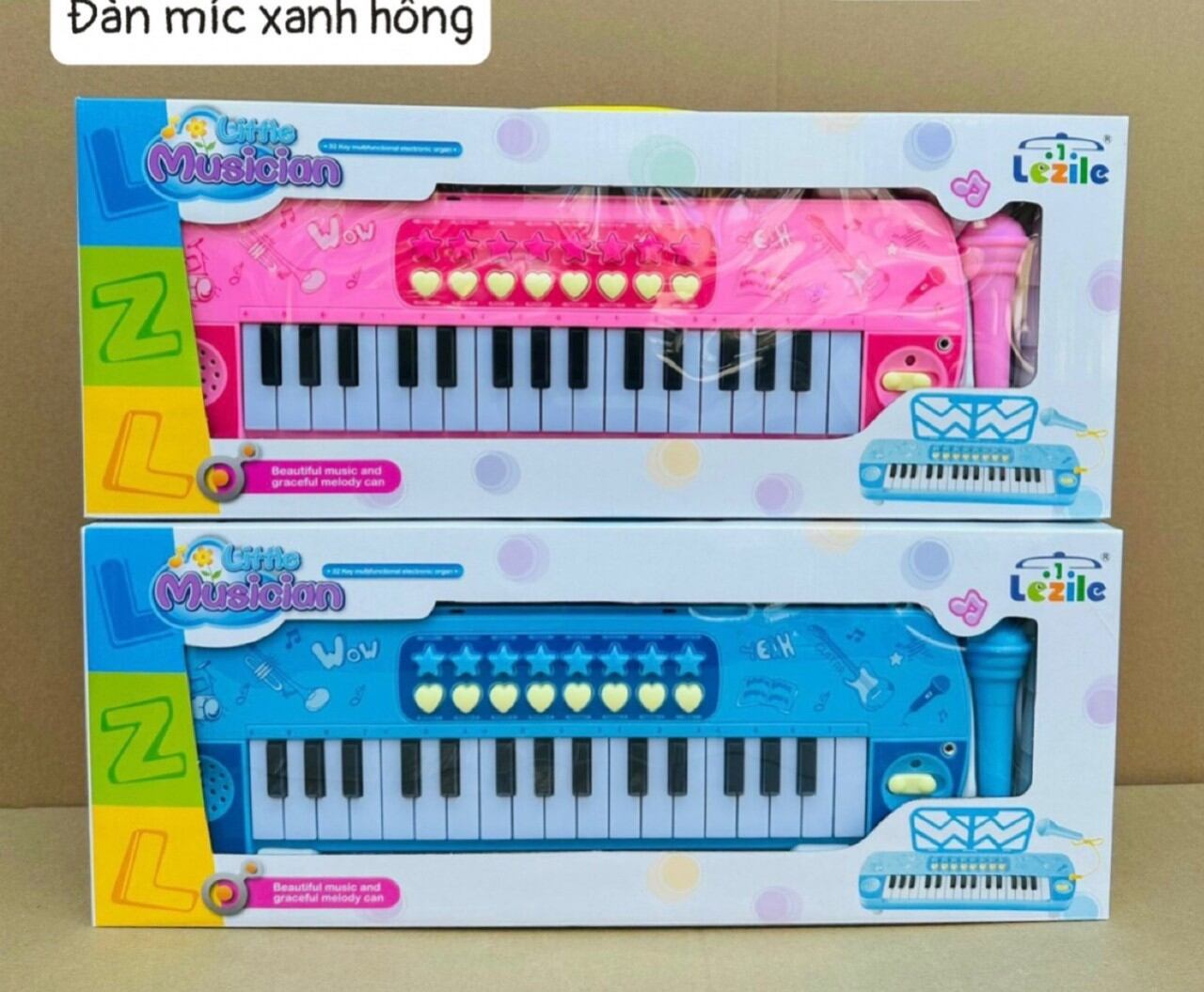 Đàn piano kèm mic cho bé