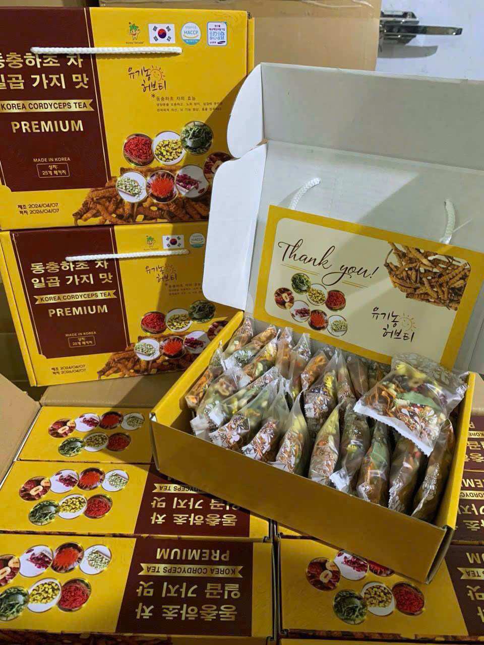 Trà Đông Trùng 7 Vị Hàn Quốc