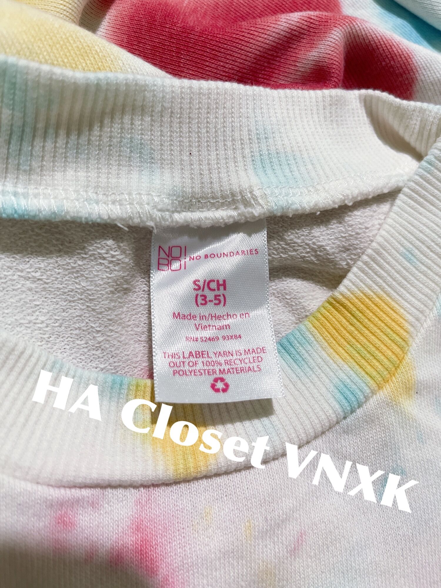 Áo Sweater Loang Màu Xuất Dư