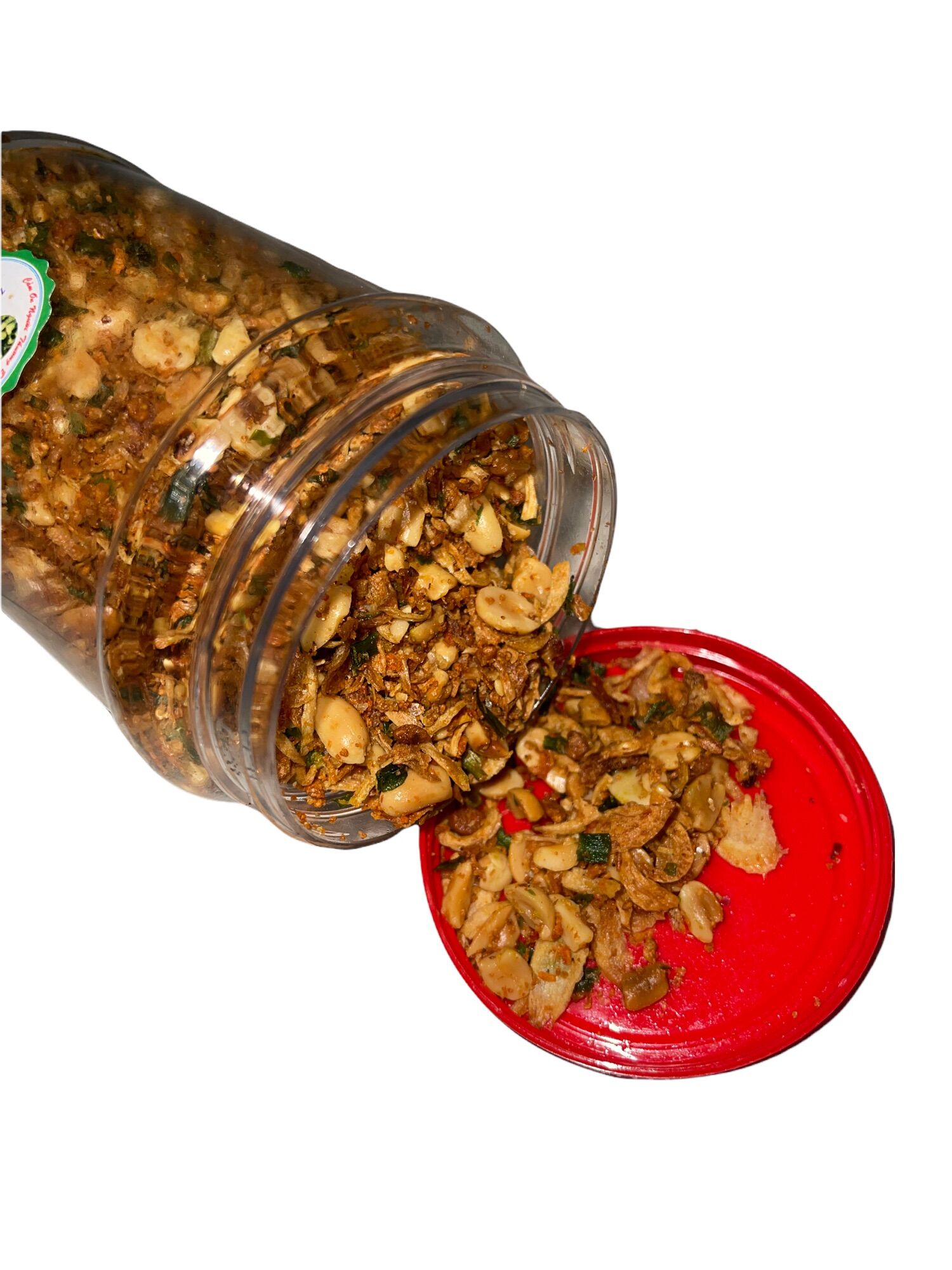 hủ 200gr muối hành phi đậu phộng cực thơm ngon