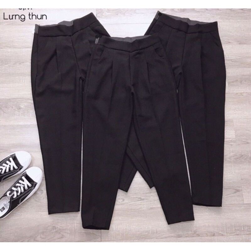 55-90kg Bigsize QUẦN BAGGY LƯNG THUN