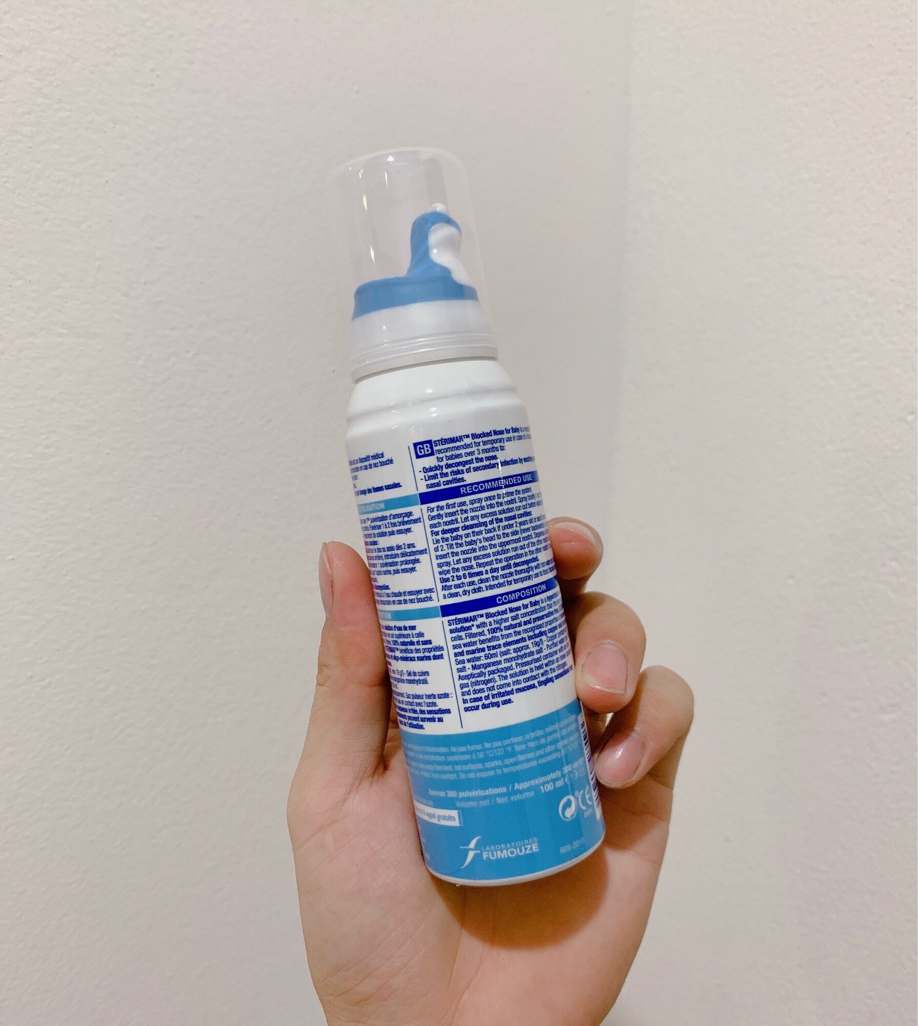 Sterimar xịt muối biển kháng viêm