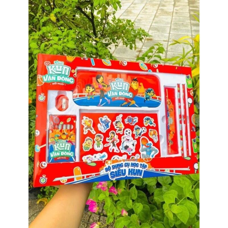Bộ dụng cụ học tập Kun
