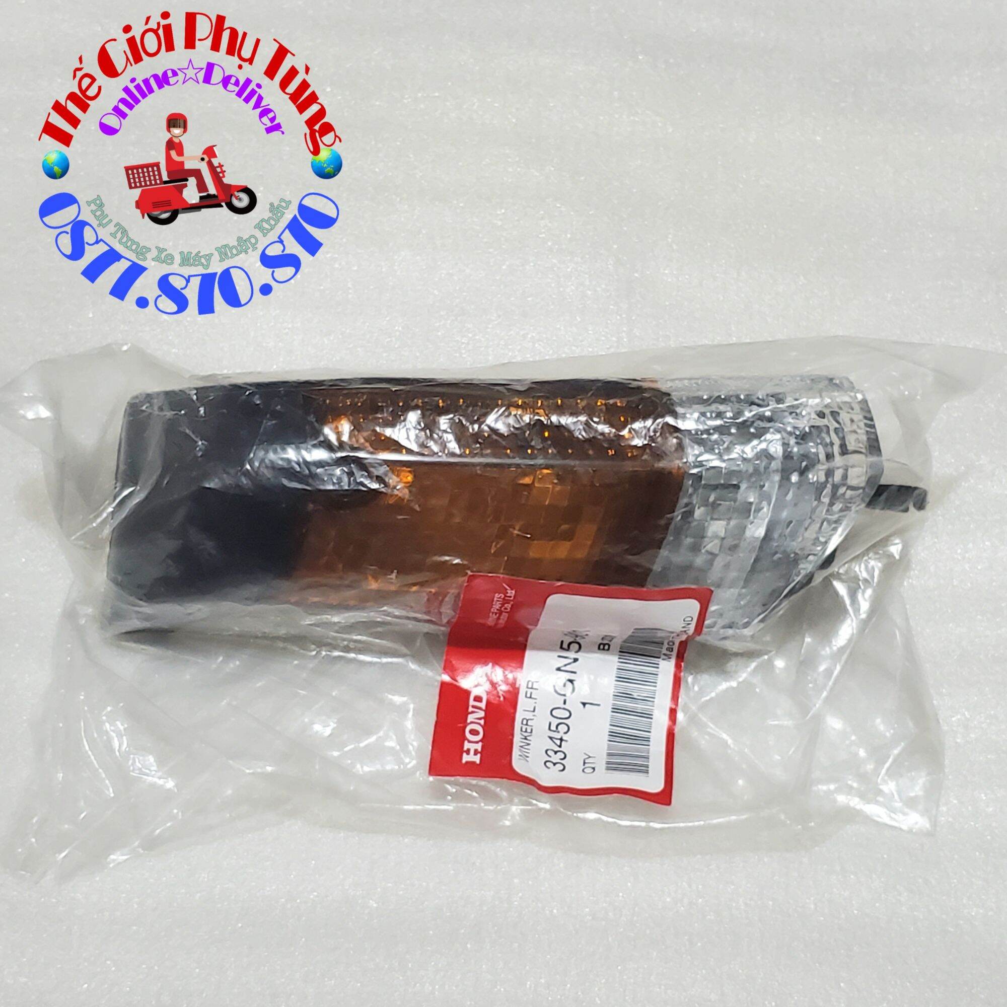 Cặp đèn xi nhan trước dream thái zin thái lan - 33400-gn5-902/ 33450-gn5-901