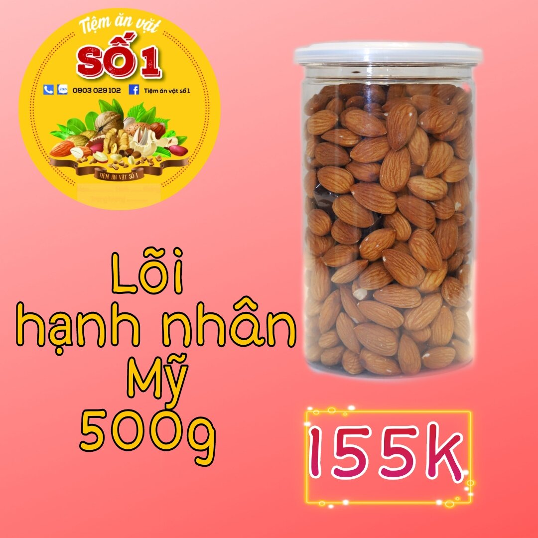 Hạnh nhân 500gr