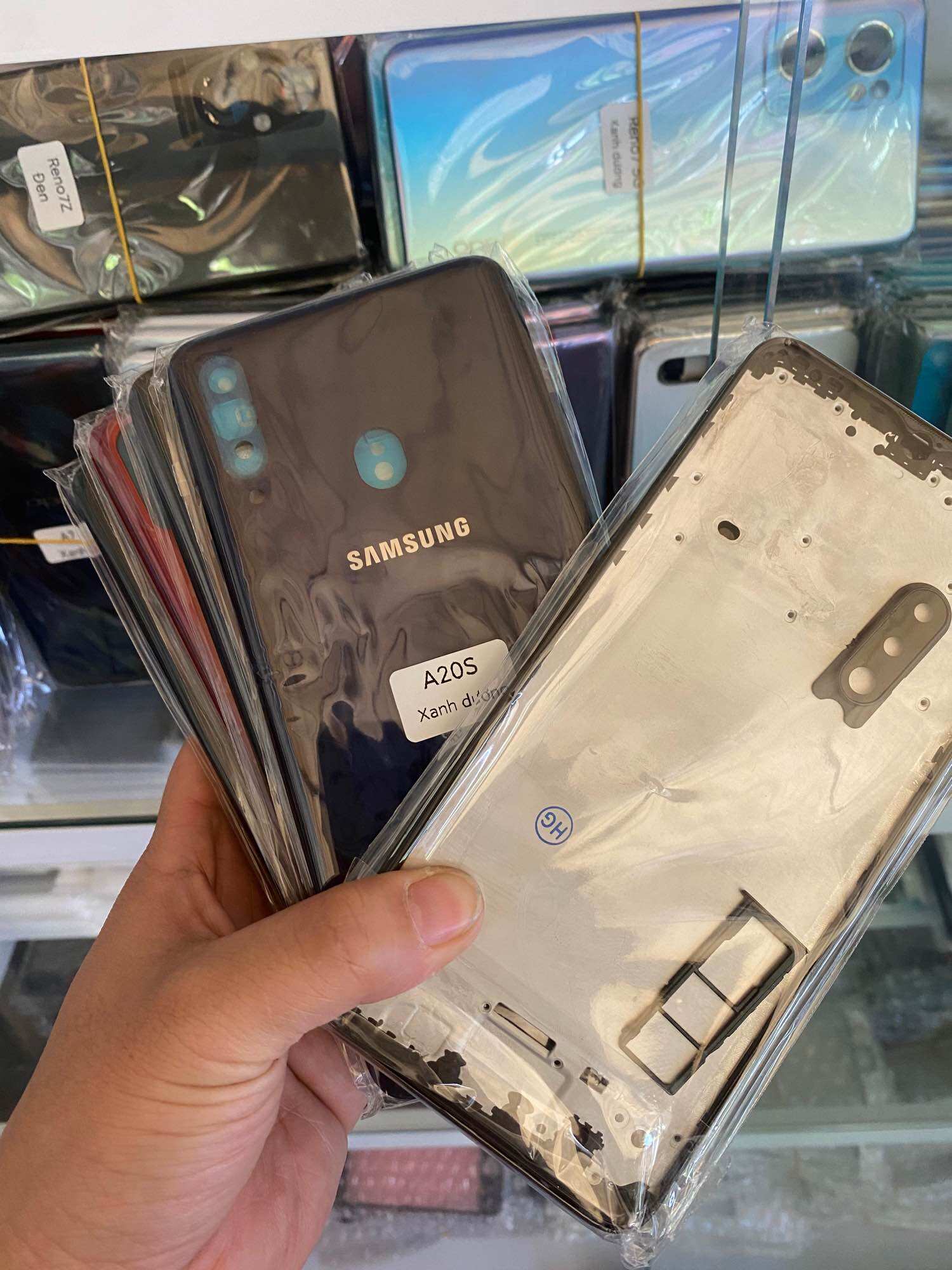 Vỏ full bộ samsung a20s