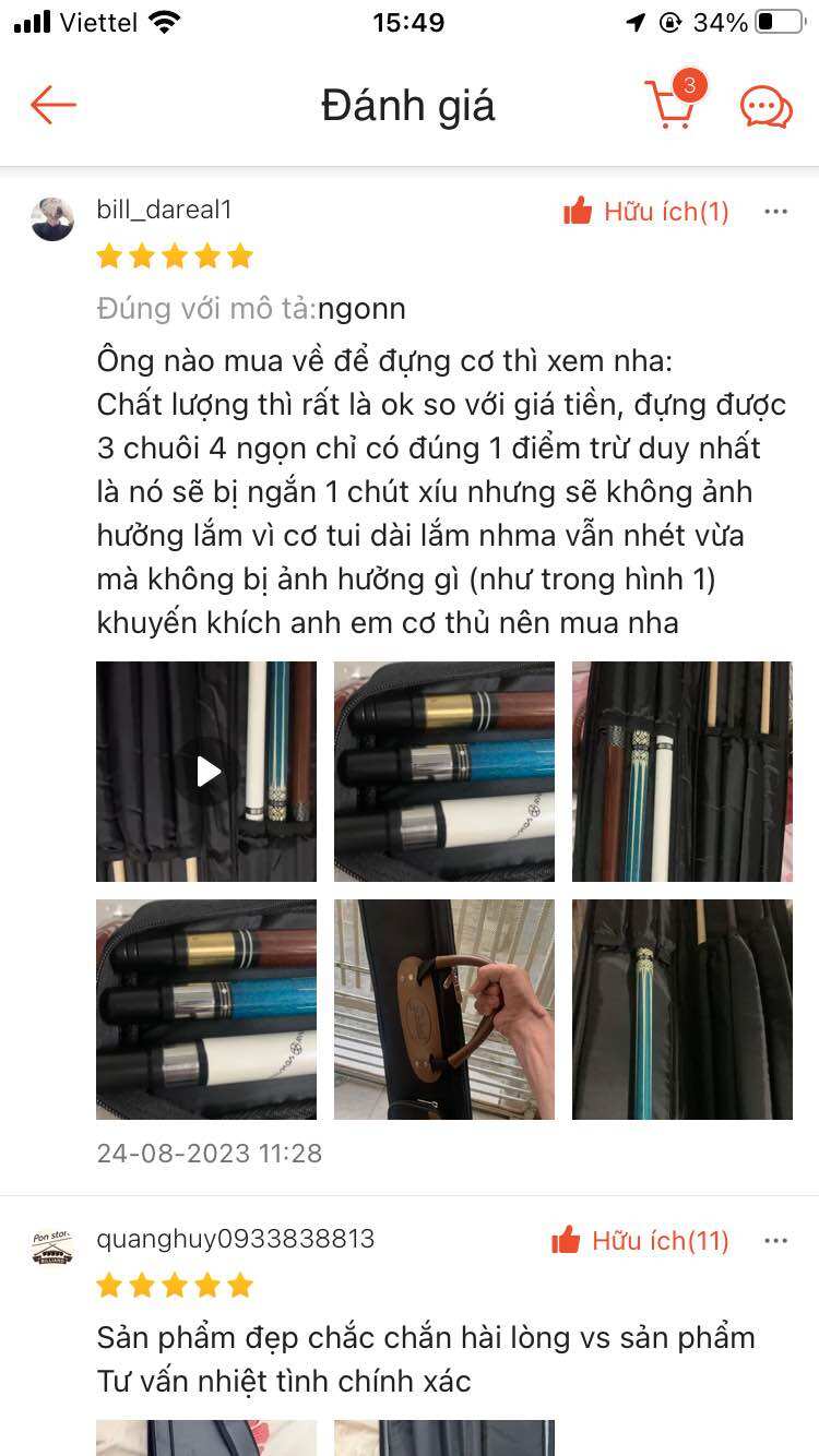 Bao đựng cơ Bida , đựng tiêu sáo dài 76cm