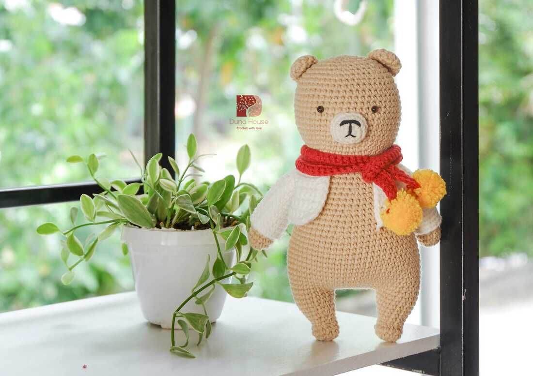 Gấu bông móc tay 3