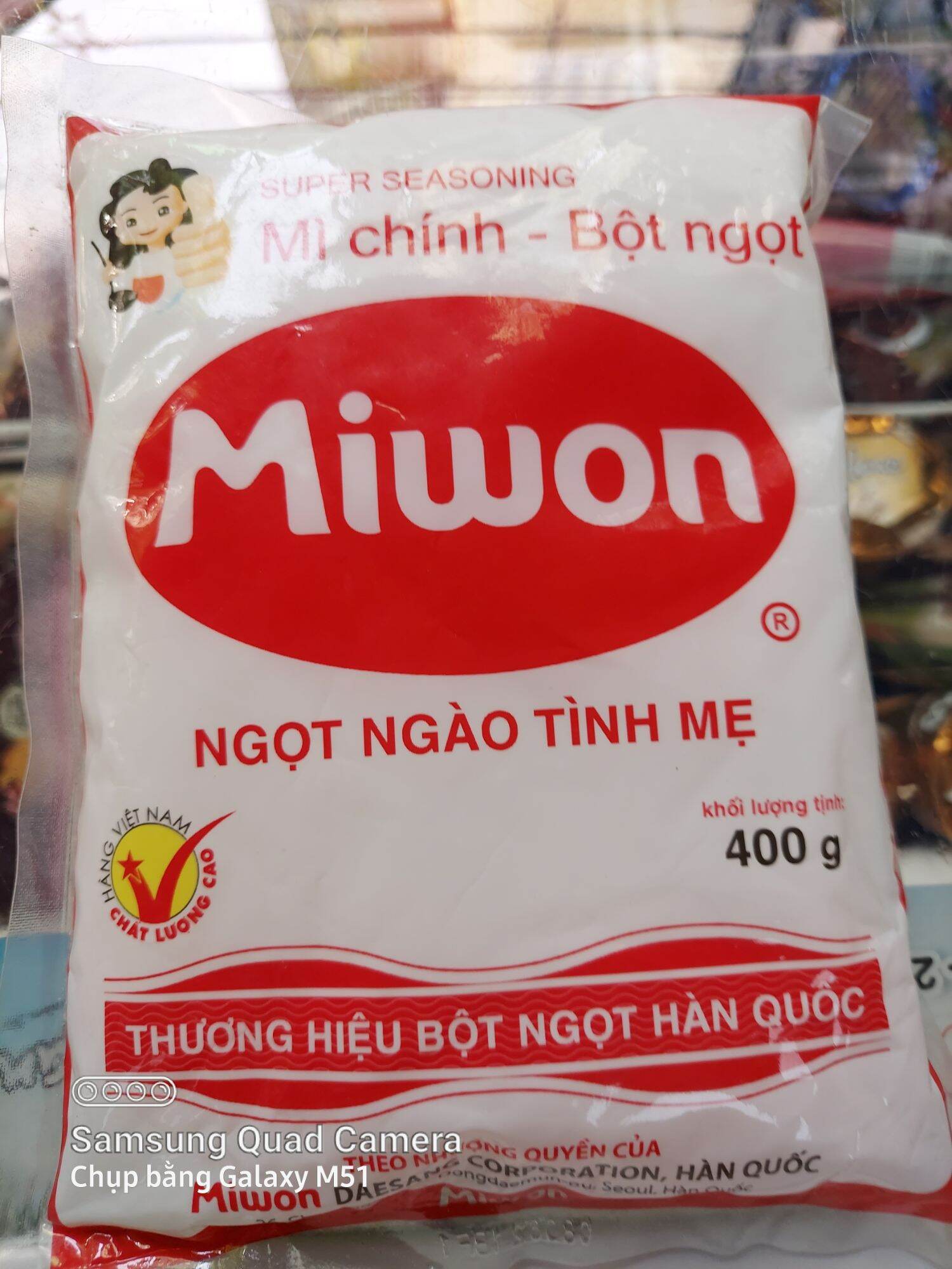 Bột ngọt Miwon chính hãng 400g