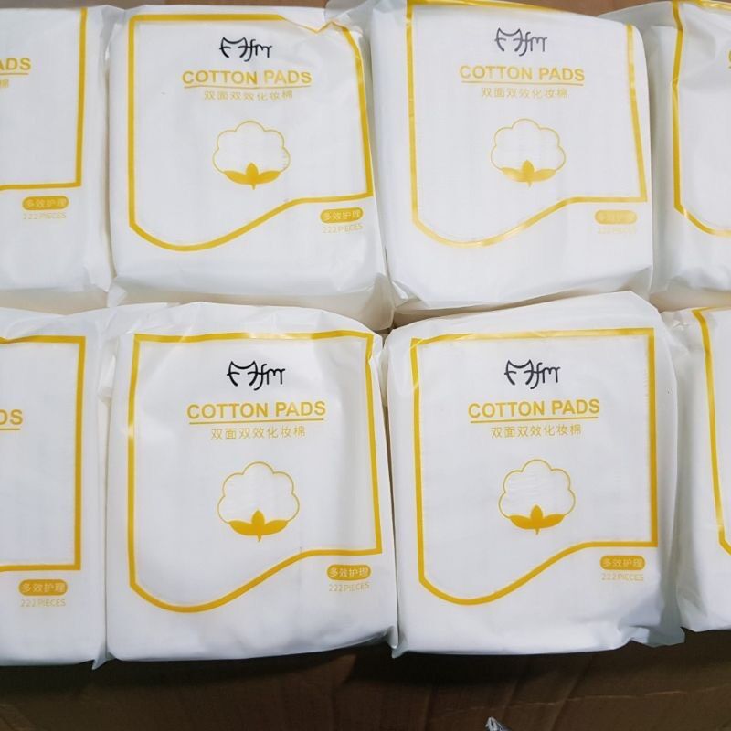 Combo of 5 PCs cosmetic cotton pads 222 PCs