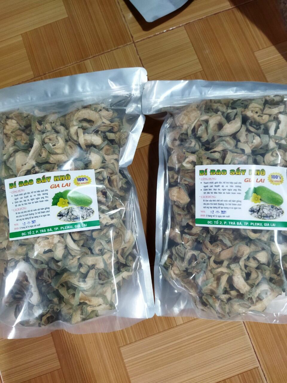 1kg bí đao sấy khô thơm phức