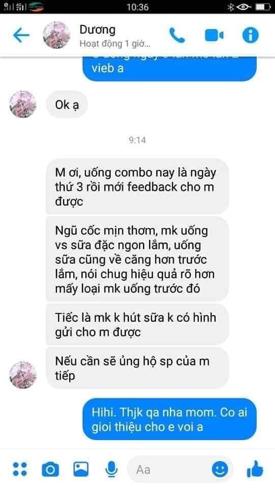 Combo Cốm Lợi Sữa MUMMILK + Bột Ngũ Cốc Việt Lộc - BONMON Store