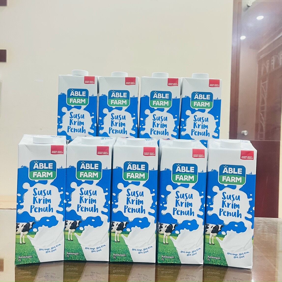 Sữa tươi không đường. Xuất xứ Malaysia
