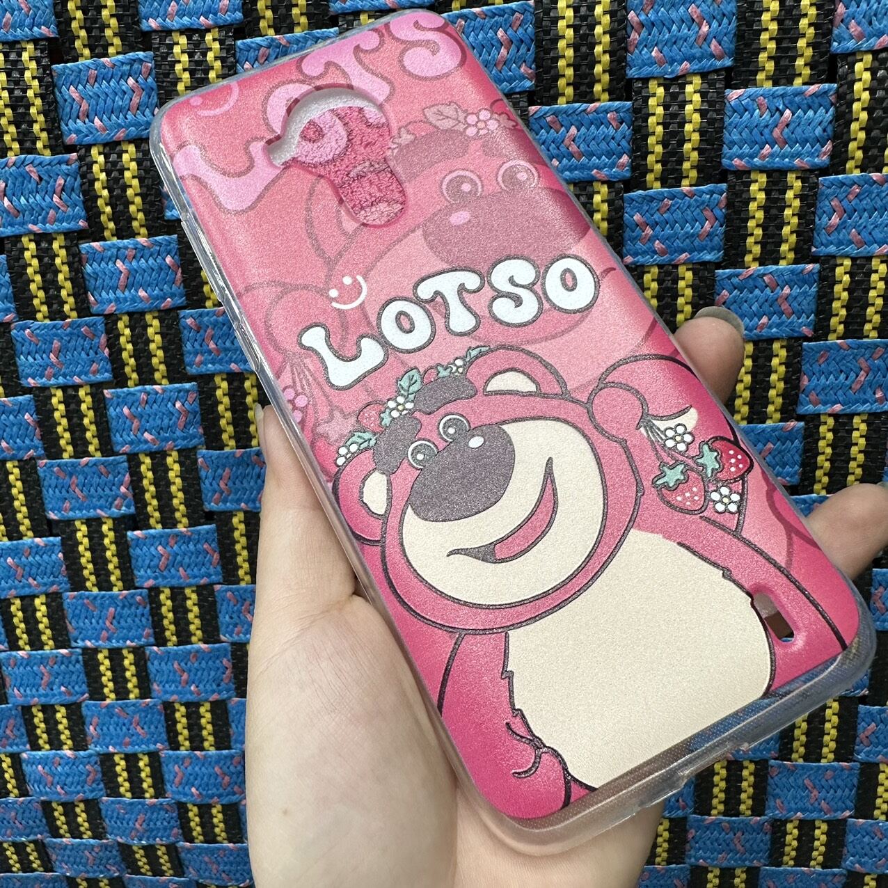 Case ốp lưng Nokia C10 C20 C30 dẻo gấu dâu lotso siêu dễ thương