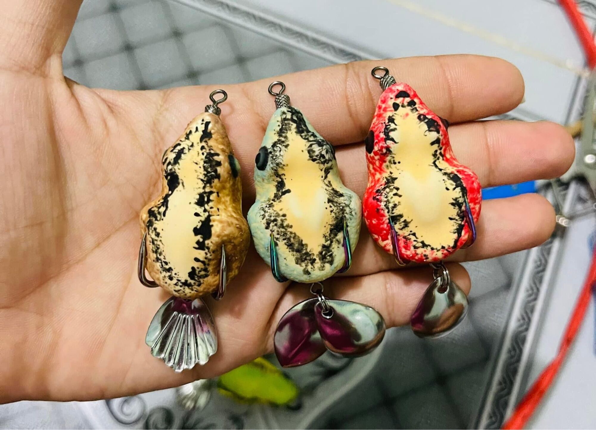 NHÁI HƠI CÂU LURE-NHÁI BÉN