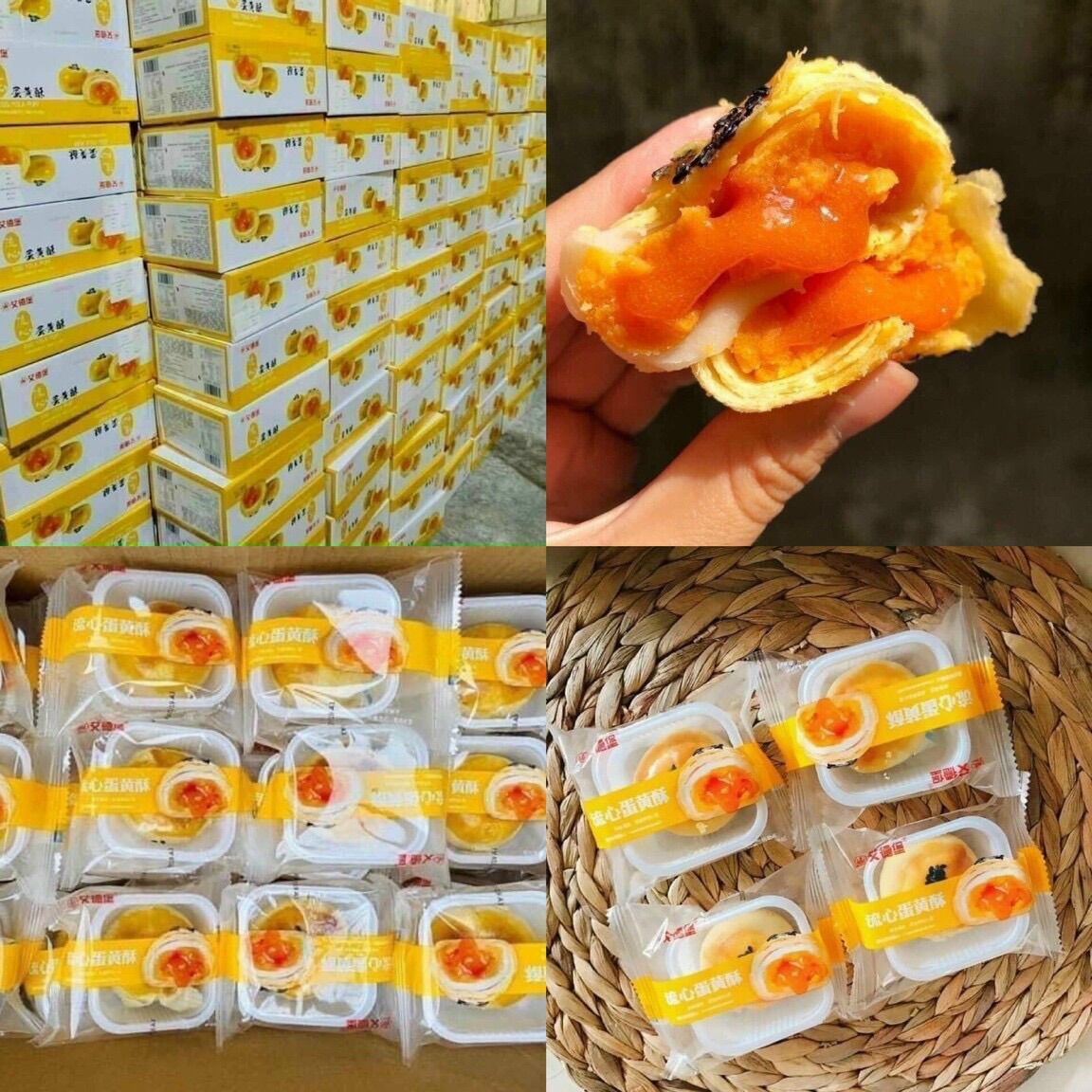 Bánh trứng muối tan chảy Đài Loan