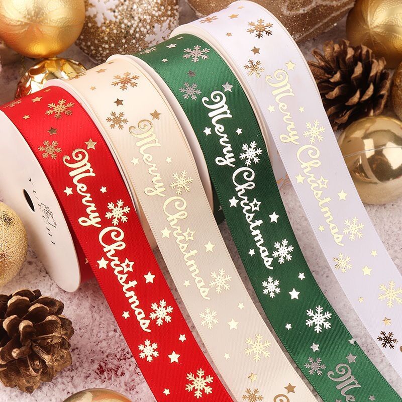 Cuộn dây ruy băng trang trí Giáng Sinh Noel