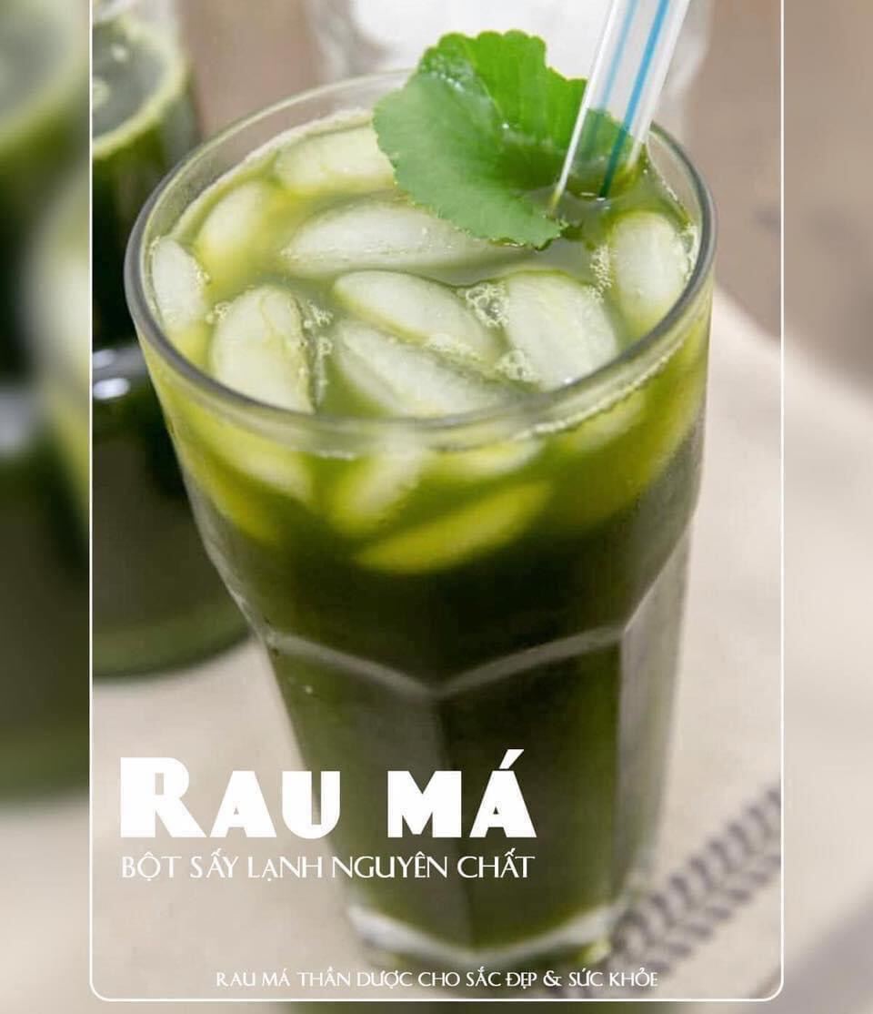 Bột rau má sấy lạnh hủ 400g(nguyên chất 100%)