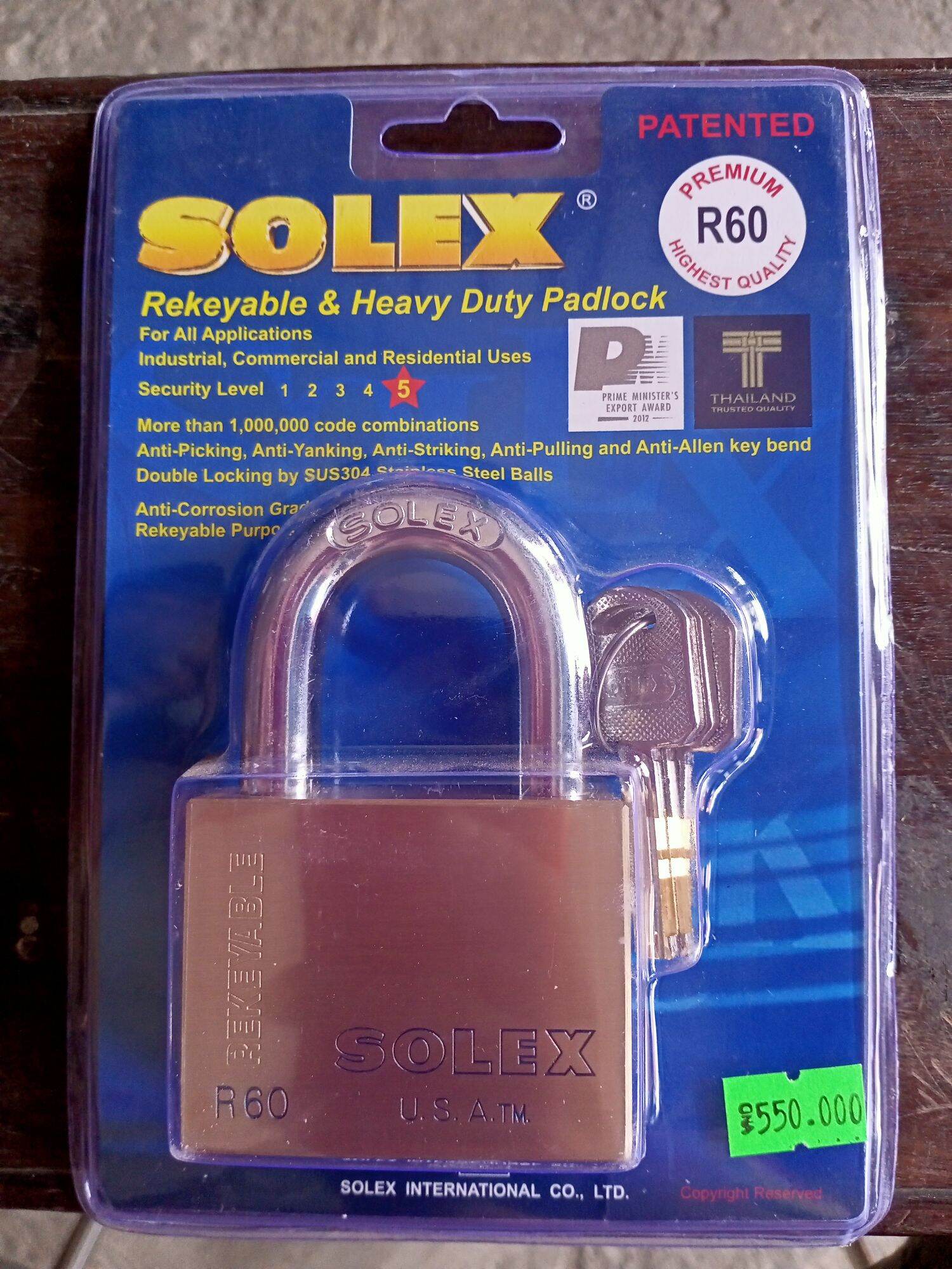Ổ khoá solex 6f
